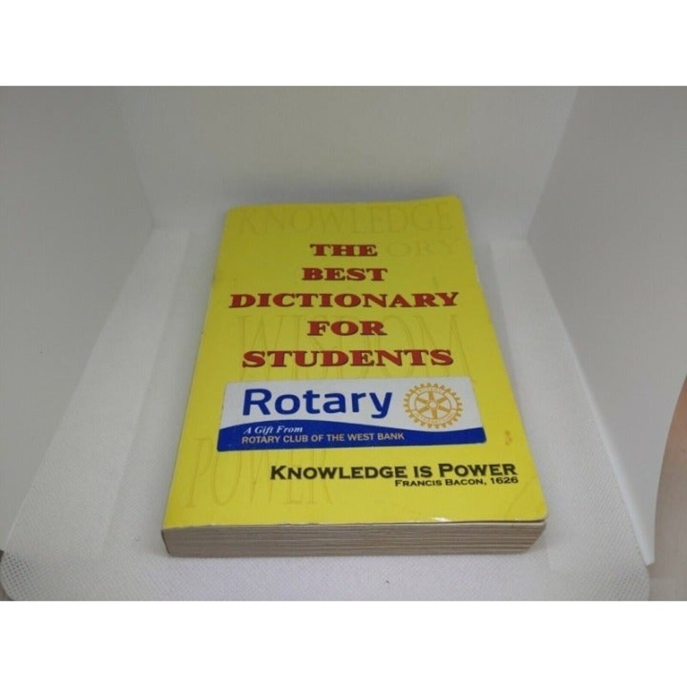The Best Dictionary for Students By Project Inc.2009, Fransis Bacon, 1626